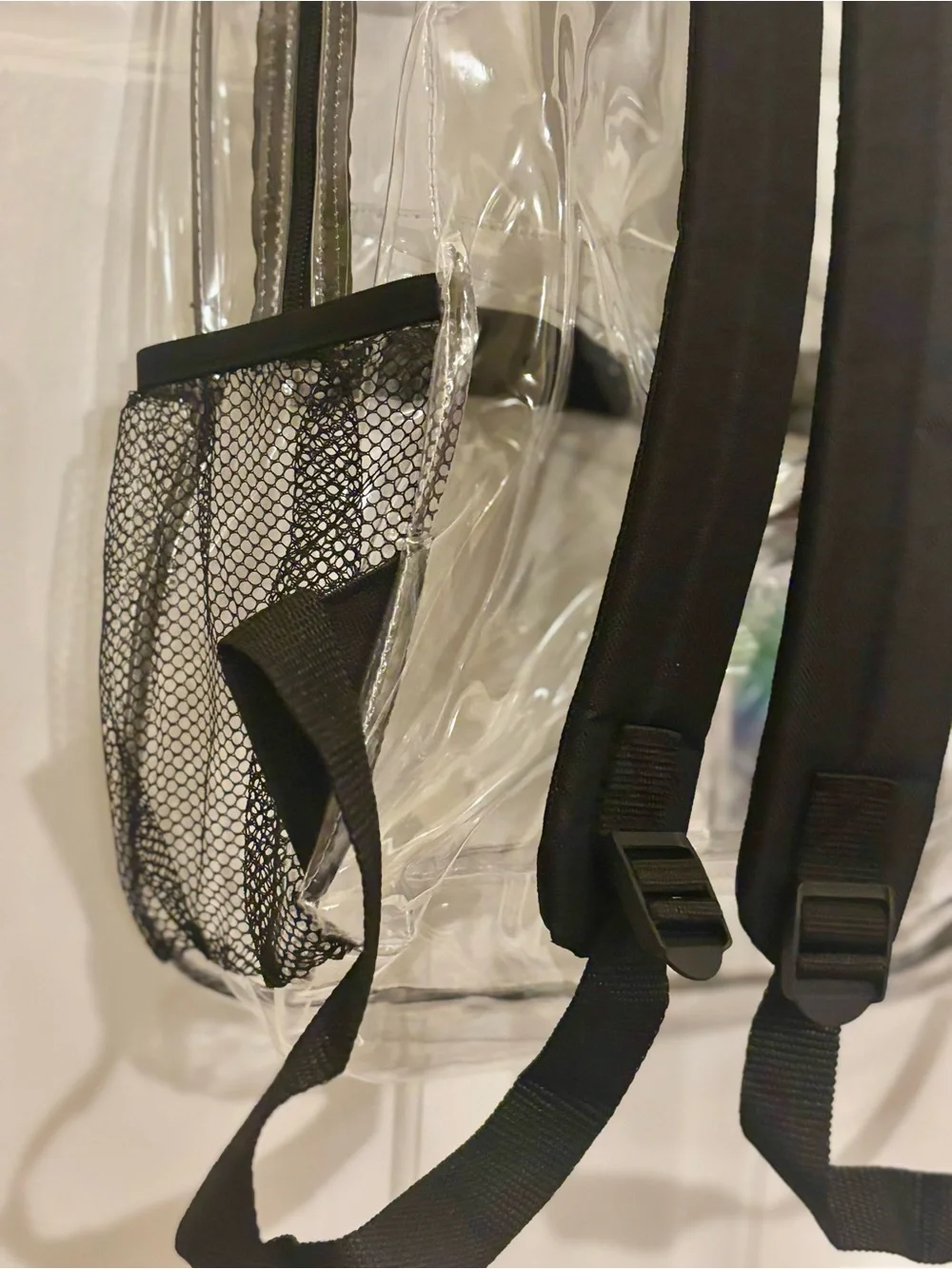 NEW Clear Backpack with Black Trim